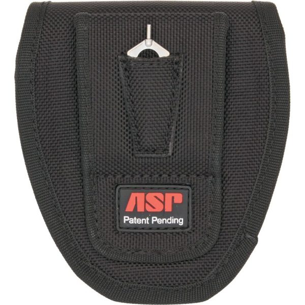 ASP Handcuff Case Black Ballistic Nylon Chain/Hinged