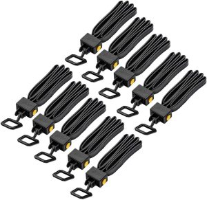 ASP56197.jpg ASP Tri-Fold Restraints 10 Pack Disposable Black