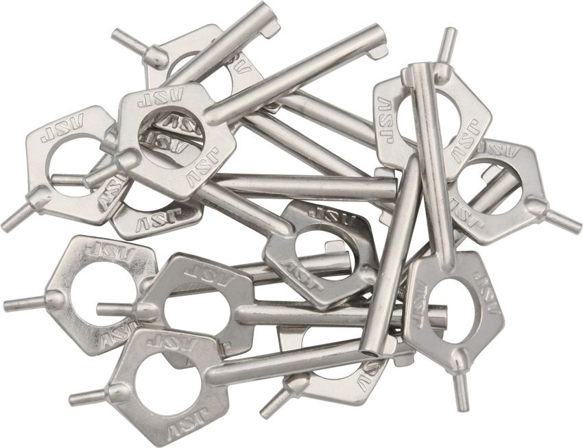 ASP Pentagon Handcuff Keys Standard 12 Pack