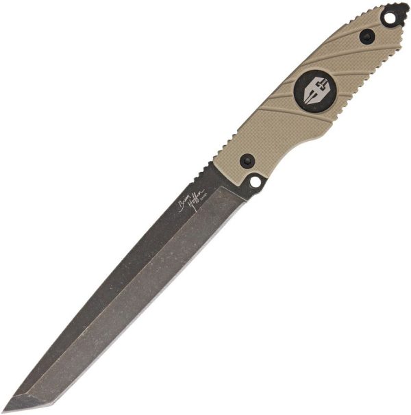 Hoffner Knives Beast Khaki G-10 Full Tang Fixed