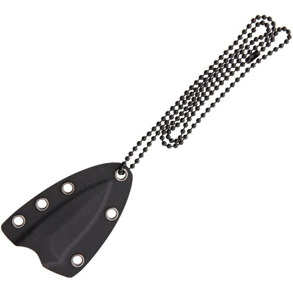 Hoffner Bodyguard Neck Knife - 440C Stonewash Spear