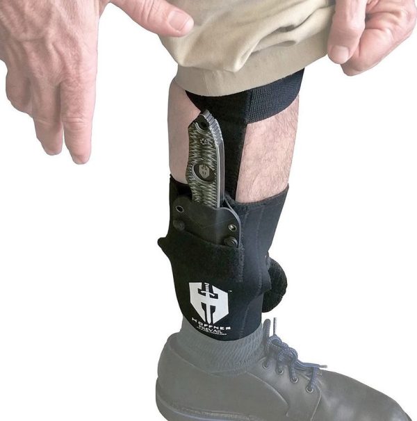 ATA40.jpg Hoffner Covert Calf Holster - Adjustable Knife Sheath