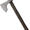American Tomahawk Model 2 Silver 1060HC Steel Axe Hickory Handle