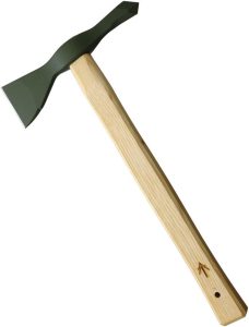 American Tomahawk Model 1 Hickory OD Green 1060HC Steel Axe