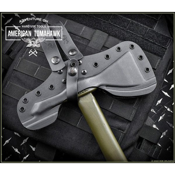 ATC810690_add_02.jpg American Tomahawk Model 1 Hickory OD Green 1060HC Steel Axe