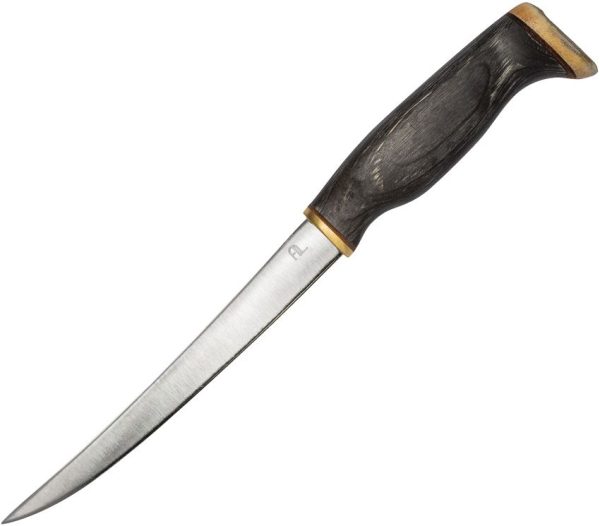 Arctic Legend Fillet Knife Black Birch - Stainless Steel