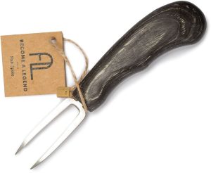 ATL054.jpg Arctic Legend Fish Spike Black Birch - Stainless Double Prong