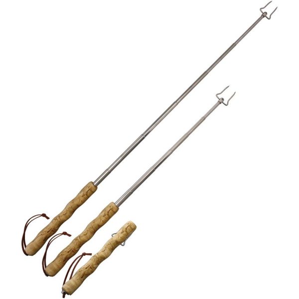 Arctic Legend BBQ Stick Curly Birch - 31.5 inches Open