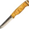 ATL910.jpg Arctic Legend AL-910 Hobby Fixed Blade Carbon Steel Curly Birch