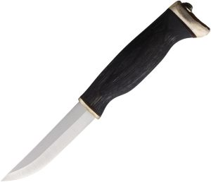 ATL927.jpg Arctic Legend Hobby Fixed Blade Black Birch - Stainless