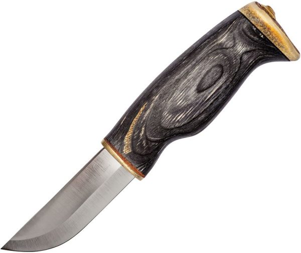 ATL965.jpg Arctic Legend Hunter's Fixed Blade Black Birch - Stainless