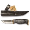 Arctic Legend Hunter's Fixed Blade Black Birch - Carbon Steel