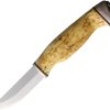 ATL989.jpg Arctic Legend Handicraft Fixed Blade Curly - Stainless