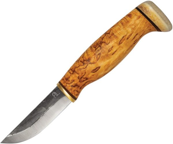 ATL996.jpg Arctic Legend Handicraft Fixed Blade Curly - Carbon