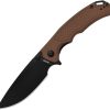 Artisan Tradition V2 Linerlock Folding Knife Brown G10 AR-RPM9