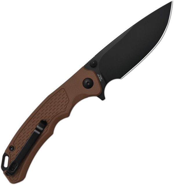 Artisan Tradition V2 Linerlock Folding Knife Brown G10 AR-RPM9