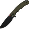 Artisan Tradition V2 Green G10 Folding Knife AR-RPM9 Blade