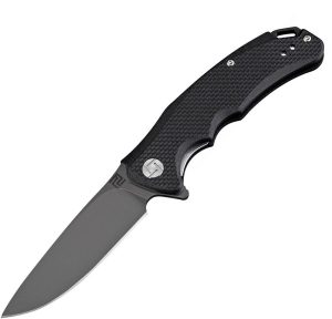 Artisan Tradition Linerlock D2 Black Folding Knife 4" Blade