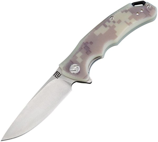 Artisan Tradition Linerlock Camo D2 Folding Knife 3" Blade