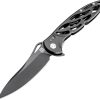 Artisan Hoverwing Framelock D2 Black Folding Knife 3.75"