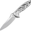 Artisan Hoverwing Framelock D2 Folding Knife 3.75" Stonewash