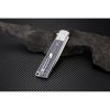 Artisan Classic Linerlock Folding Knife D2 Black White G10
