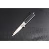 Artisan Classic Linerlock Black Folding Knife D2 Steel 3.75"