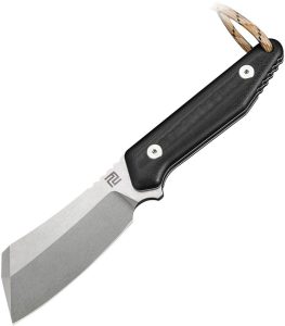 Artisan Osprey D2 Fixed Blade - Black G10 Handle