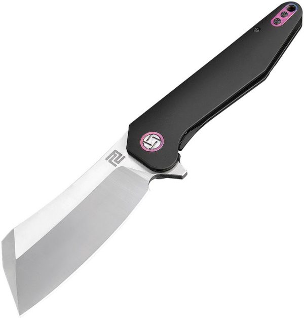 Artisan Osprey Framelock Black M390 Folding Knife 3.75"