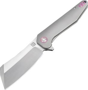 Artisan Osprey Framelock Gray M390 Folding Knife 3.75"