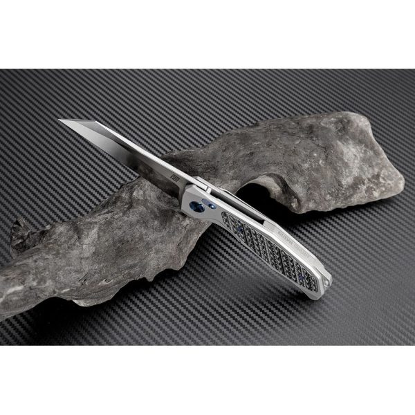 Artisan Megahawk Framelock Gray S35VN Folding Knife