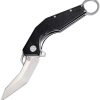 Artisan Cobra Linerlock Black D2 Folding Knife 3.75" Blade