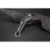 Artisan Cobra Linerlock Black D2 Folding Knife 3.75" Blade