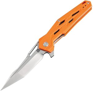Artisan Bombardier Linerlock D2 Orange G10