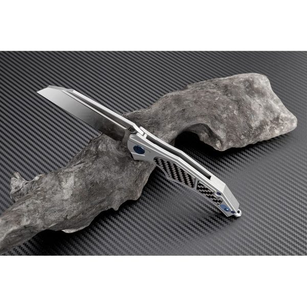 Artisan Apache Nomad M390 Gray Titanium Framelock