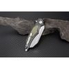 Artisan Apache Nomad Linerlock Green D2 Folding Knife