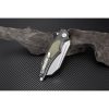 Artisan Apache Nomad Linerlock Green D2 Folding Knife