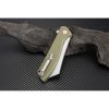 Artisan Tomahawk Linerlock Green D2 Folding Knife 3.75"