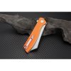 Artisan Tomahawk Linerlock Orange D2 Folding Knife 3.75"