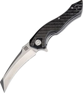 Artisan Eagle Linerlock CF D2 Folding Knife Carbon Fiber