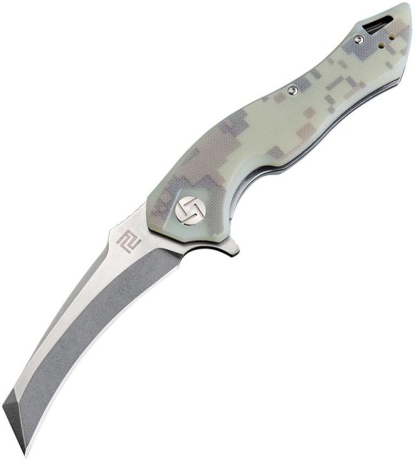Artisan Eagle Linerlock Camo D2 Folding Knife 3.63" Blade