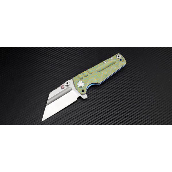 Artisan Proponent Framelock Blue S35VN Folding Knife