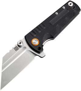 Artisan Proponent Framelock Black D2 Folding Knife 4"