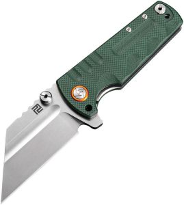 Artisan Proponent Framelock Green D2 Folding Knife 4" Blade