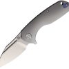 Artisan Wren S35VN Gray Titanium Framelock