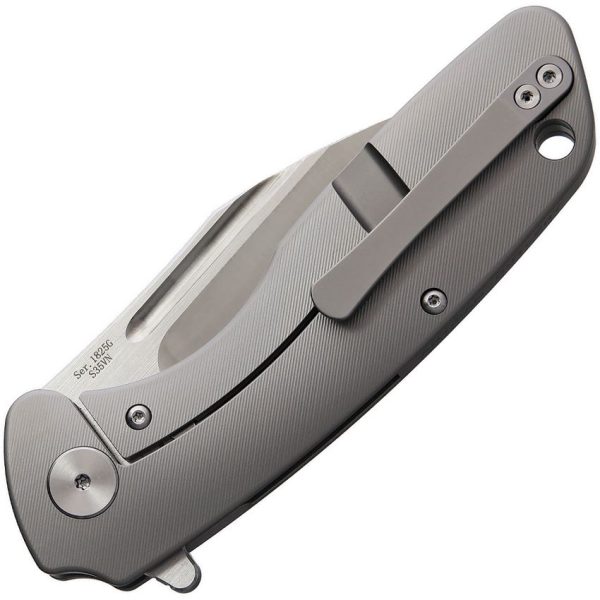 Artisan Wren S35VN Gray Titanium Framelock