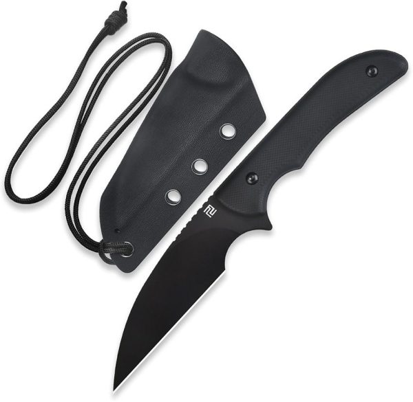 ATZ1842BBBK_add_02.jpg Artisan Sea Snake Fixed Blade Black AR-RPM9 Stainless Knife