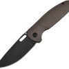 ATZ1852GBBO.jpg Artisan Satyr Framelock S90V Bronze Titanium Folding Knife