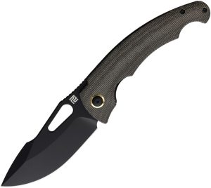 Artisan Xcellerator Linerlock Green Folding Knife AR-RPM9