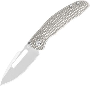 Artisan Boa Framelock Gray Ti S35VN Folding Knife